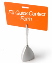 Fill our quick contact form!